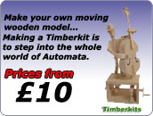 Make your own moving wooden model.