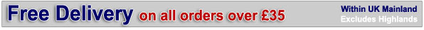 Free Shipping to the UK Mainland