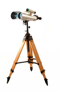 QUANTUM-7 SERIES 25/40x100 OBSERVATION BINOCULAR (Twin Eyepiece/Straight Viewing)  