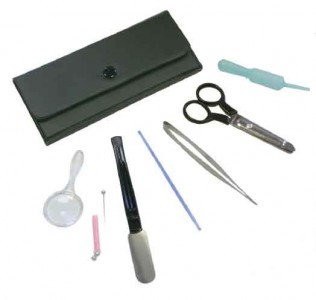 Bresser set of microscopy utensils
