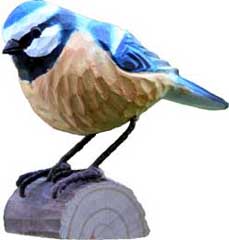 DecoBird Blue Tit