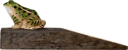 DecoBird Frog Doorstop
