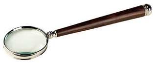AC098 Nickel Magnifying Glass 
