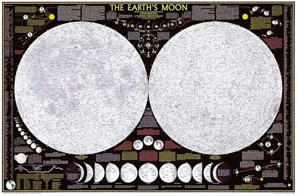 Moon Reference Map