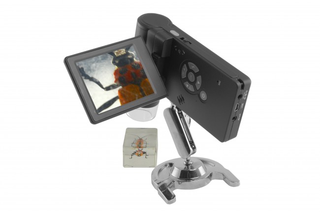 Portable USB Digital Microscope 10x to 500x Magnification, 5.0 Megapixel